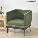 Housse fauteuil IKEA EKERÖ vert matcha extensible