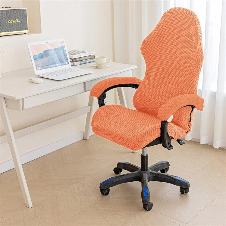 Housses de chaise de bureau orange