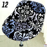 Housse extensible pour tabouret de bar coque motif 12