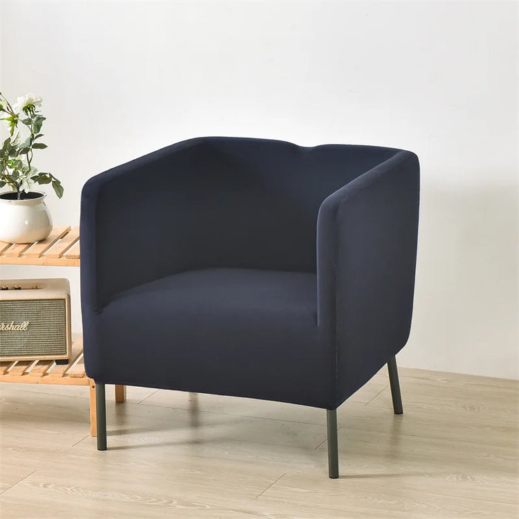 Housse pour fauteuil IKEA EKERÖ bleue marine