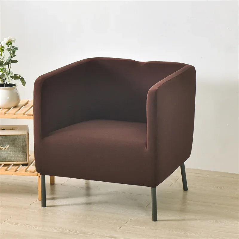 Housse pour fauteuil IKEA EKERÖ marron