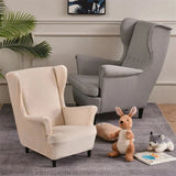 Housse fauteuil enfant IKEA STRANDMON velours beige