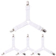 fixateurs universels pour housses de canapé - 4 sangles blanche