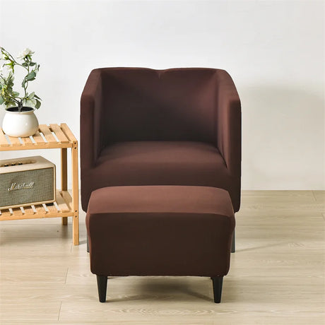 Housse pour fauteuil IKEA EKERÖ chocolat