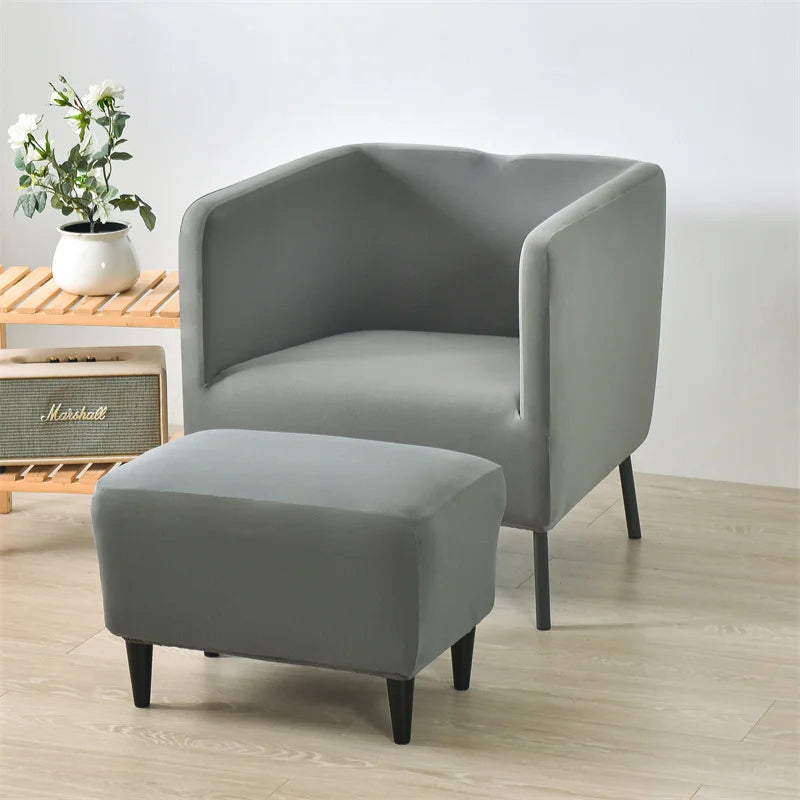 Housse pour fauteuil IKEA EKERÖ gris clair