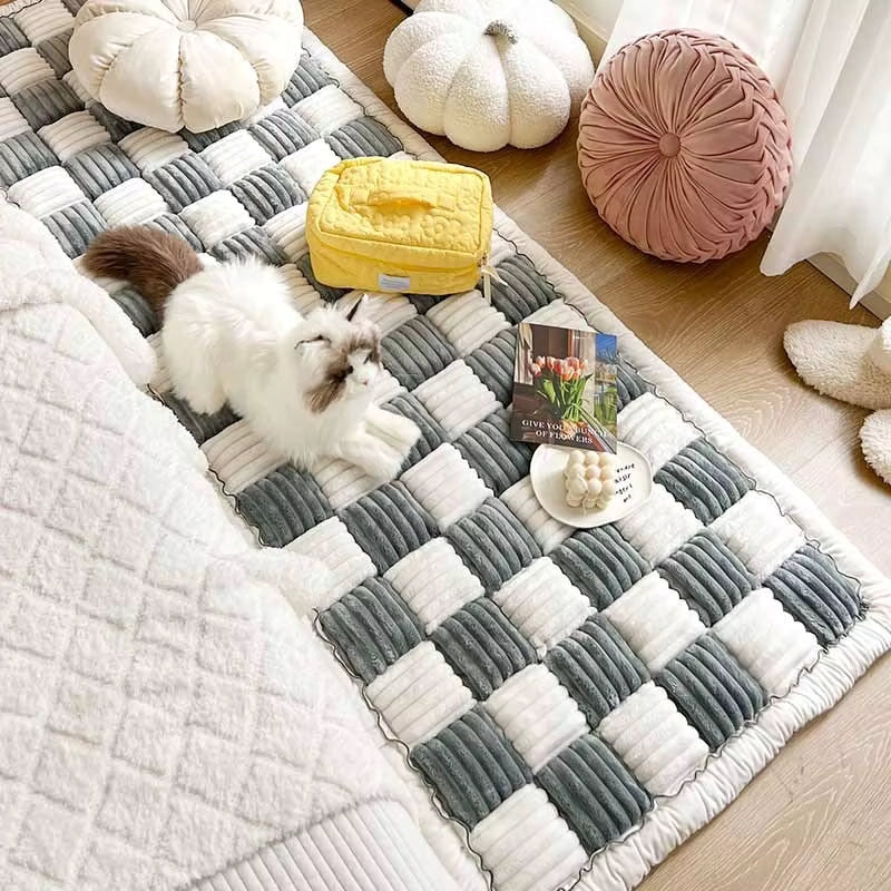 Tapis couvre fauteuil épais, matelassé et antidérapant, anti griffes