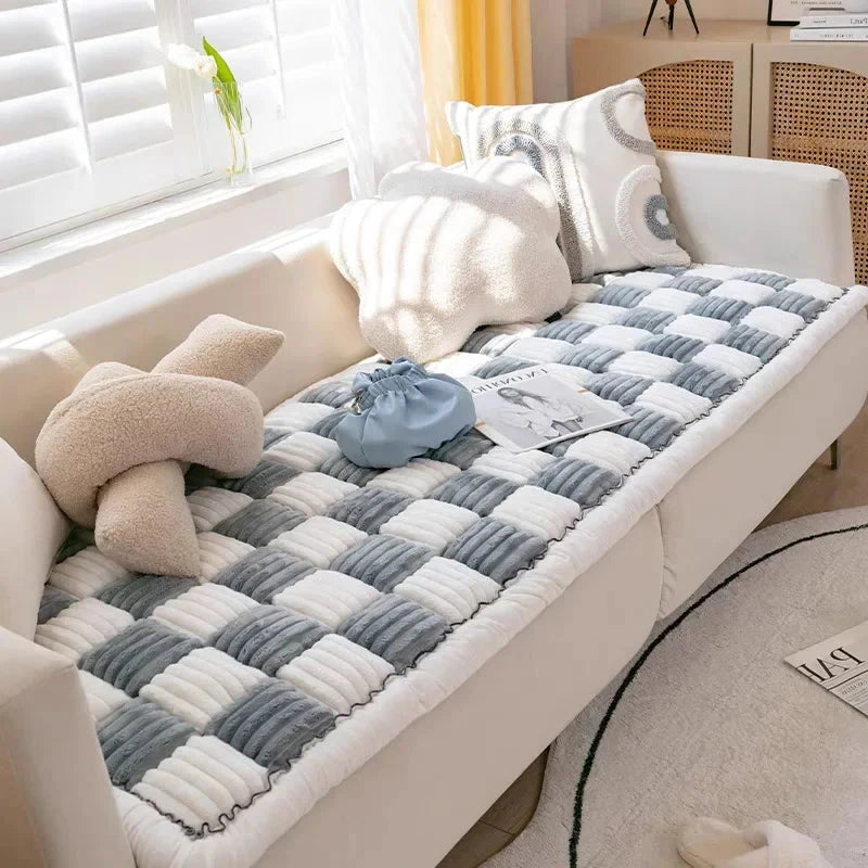 Tapis couvre fauteuil épais, matelassé et antidérapant, anti griffes