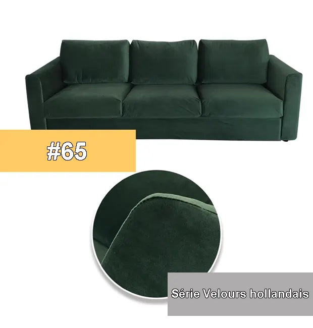 housse pour canapé IKEA VIMLE 3 places velours 