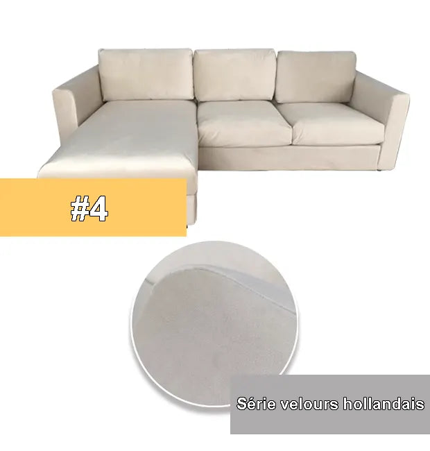 housse pour canapé d'angle IKEA VIMLE pur velours 