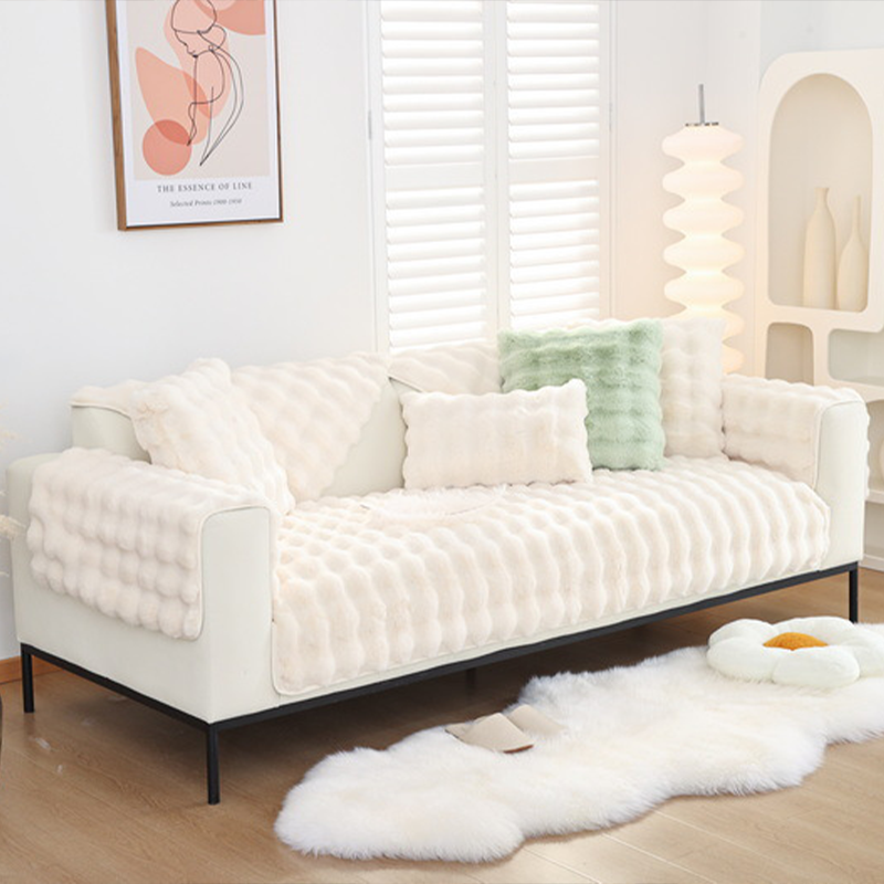 couverture de canapé en polaire nuage de douceur Casaharmony