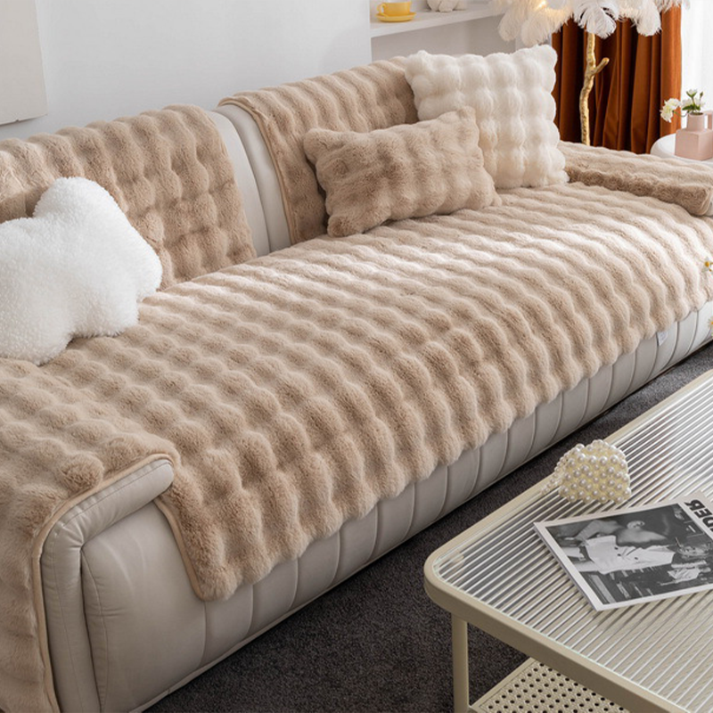 couverture de canapé luxe polaire nuage de douceur