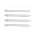 fixateurs universels pour housses de canapé - 4 sangles blanches