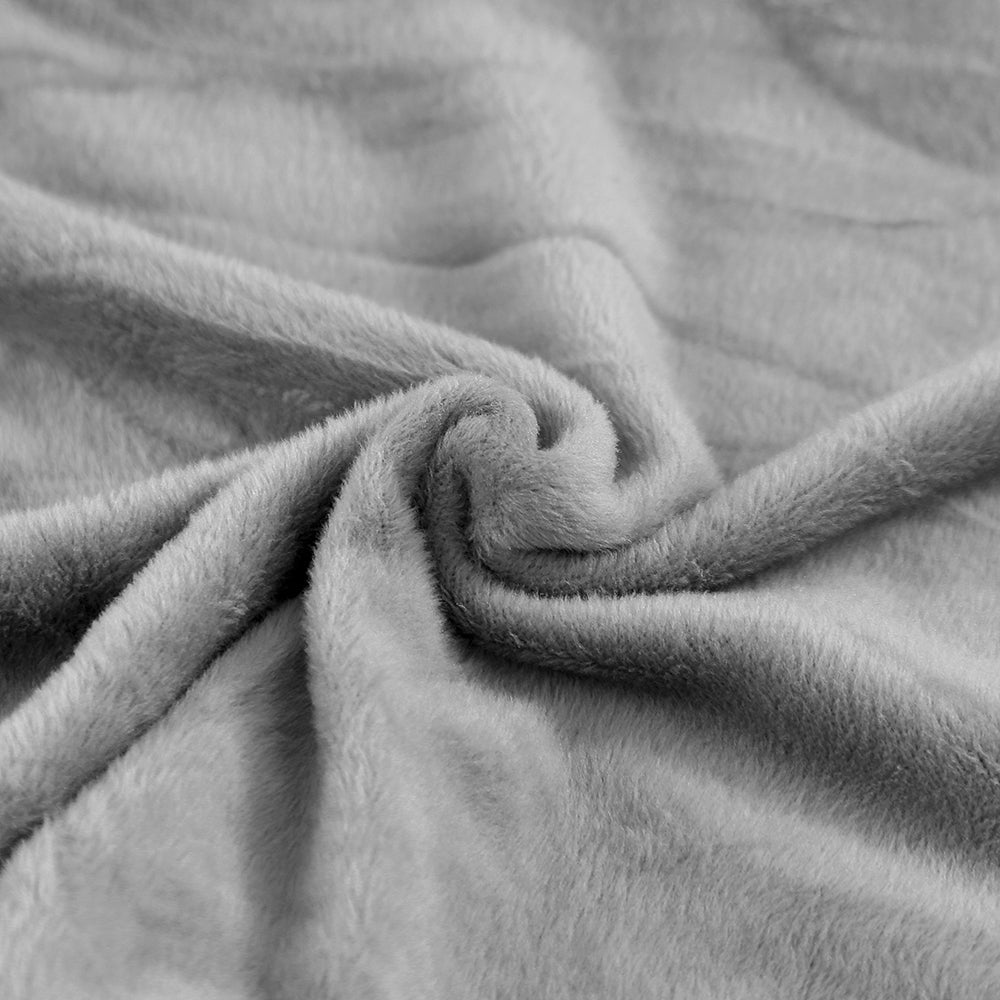 tissu pur velours gris Casaharmony