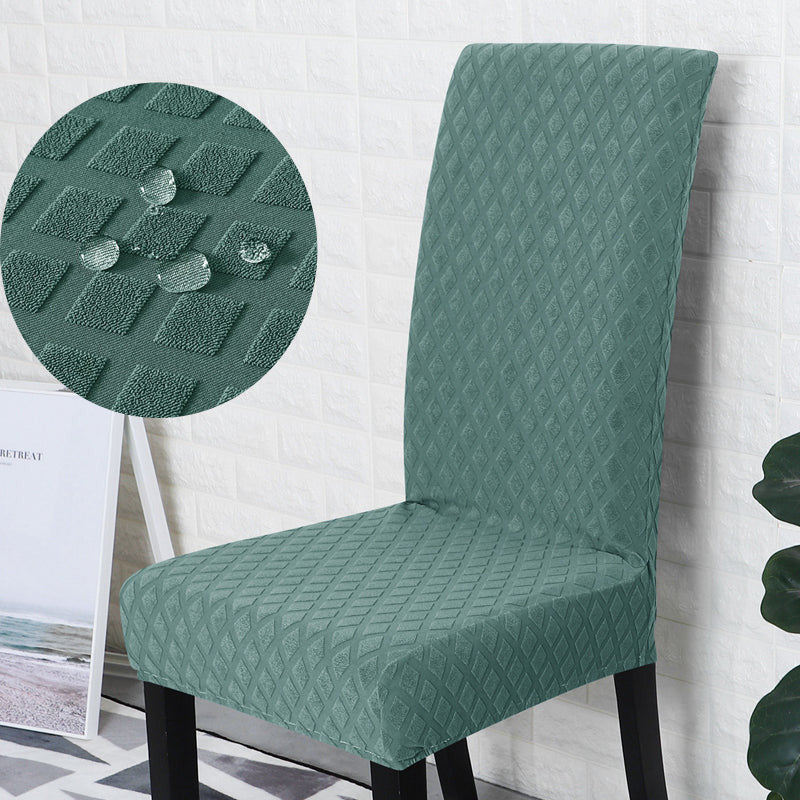 Housse de chaise imperméable extensible vert Casaharmony