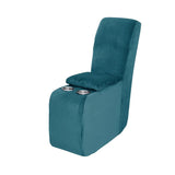 housse de console centrale pour canapé relax turquoise