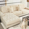 Housse de coussin de canapé renforcée anti griffes de chat 