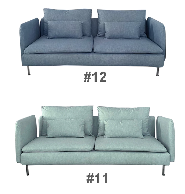 Housse canapé IKEA SODERHAMN bleue