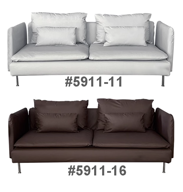 Housse canapé IKEA SODERHAMN sur mesure luxe simili cuir personnalisable