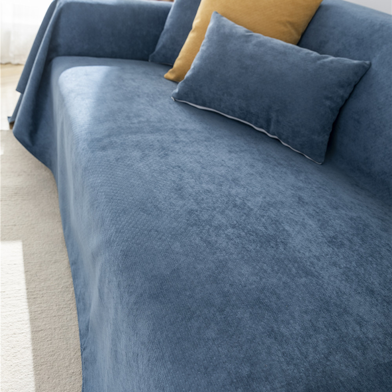 housse de canapé XXL imperméable, antidérapant anti griffes bleue marine