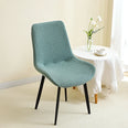 housse de chaise scandinave assise et dossier incurvé vert matcha