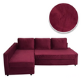Housse pour canapé d'angle convertible IKEA FRIHETEN luxe pur velours hollandais