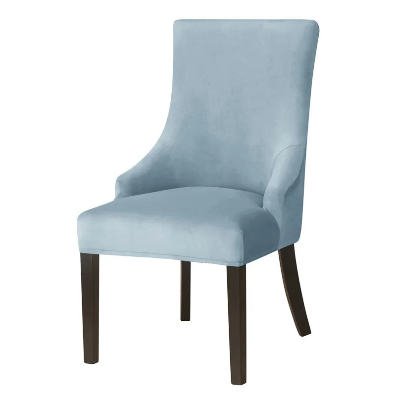 Housse de chaise windsor bleue ciel