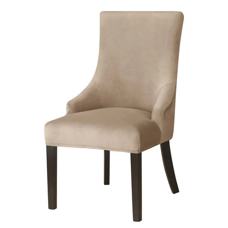 Housse de chaise windsor capitonné khaki