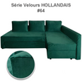 Housse pour canapé d'angle convertible IKEA FRIHETEN luxe pur velours hollandais