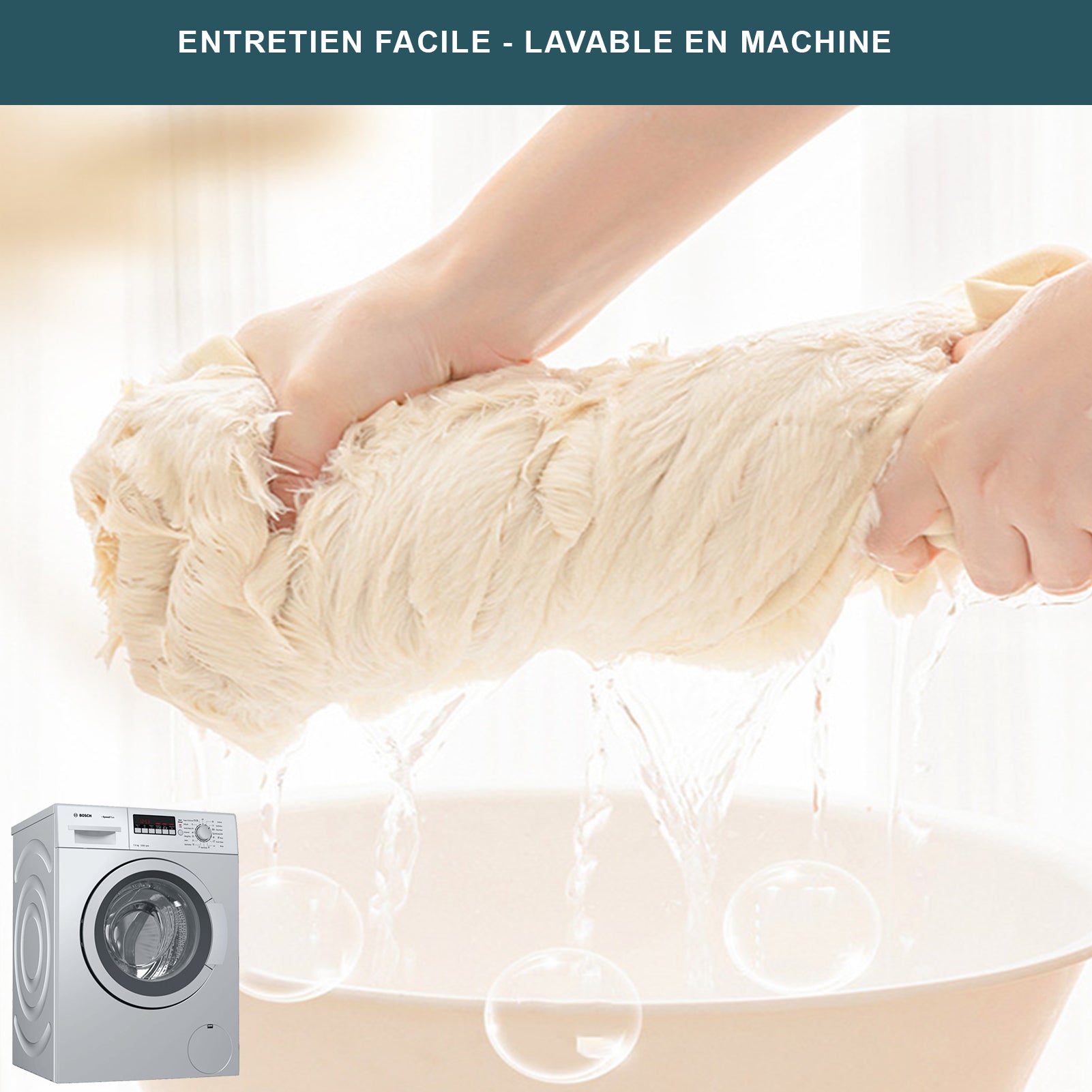 lavable en machine à laver