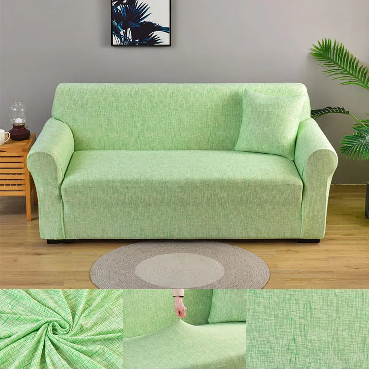 Housses de canapé extensibles vert Casaharmony