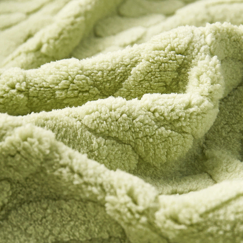 tissu extensibles polaire vert