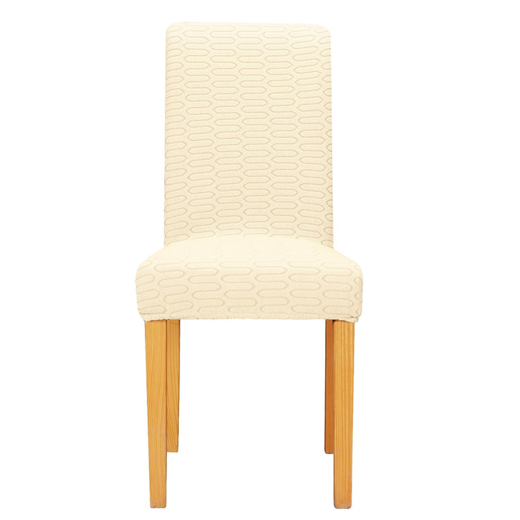 Housses de chaises extensibles premium beige