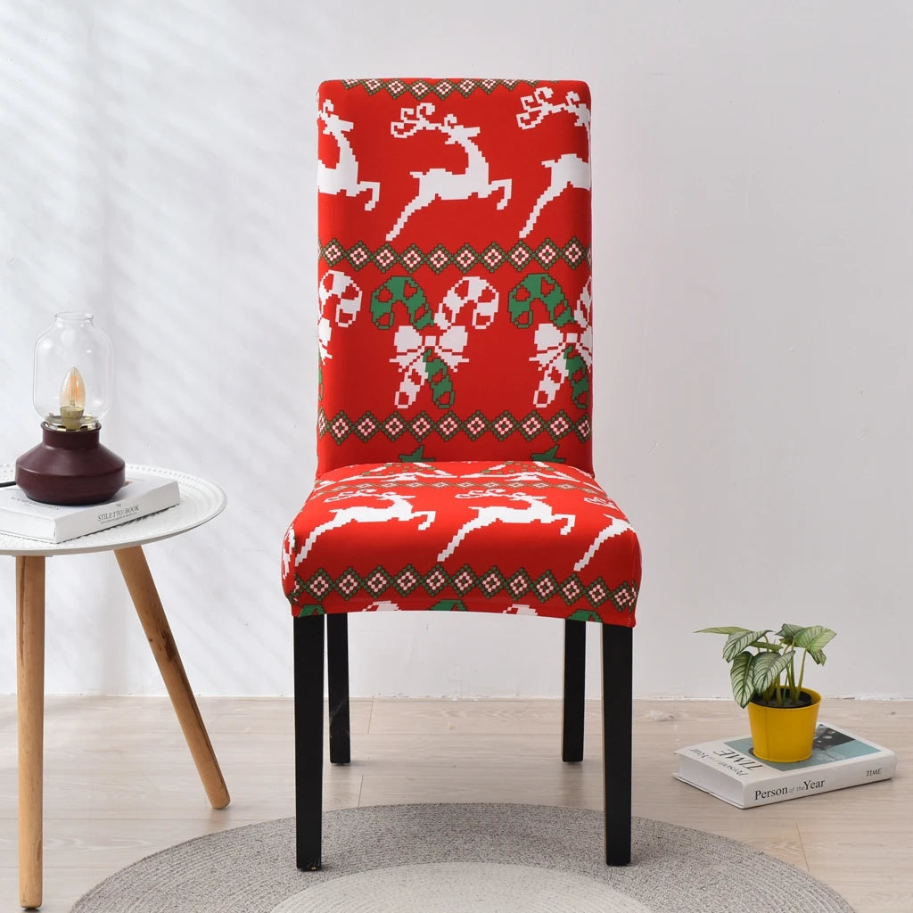 Housses de chaises extensibles L - Spécial Noel-Casaharmony
