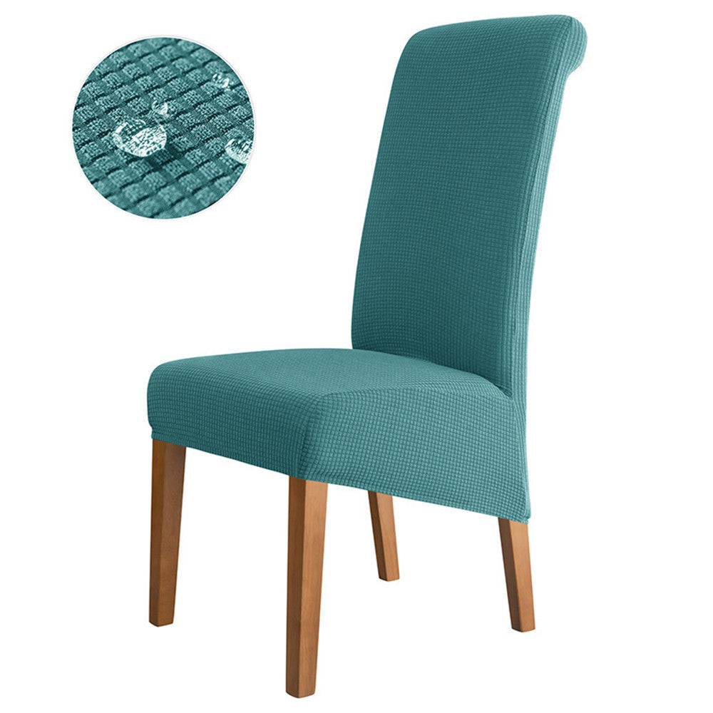 Housses de chaises hautes imperméable turquoise