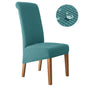 Housses de chaises hautes imperméable turquoise