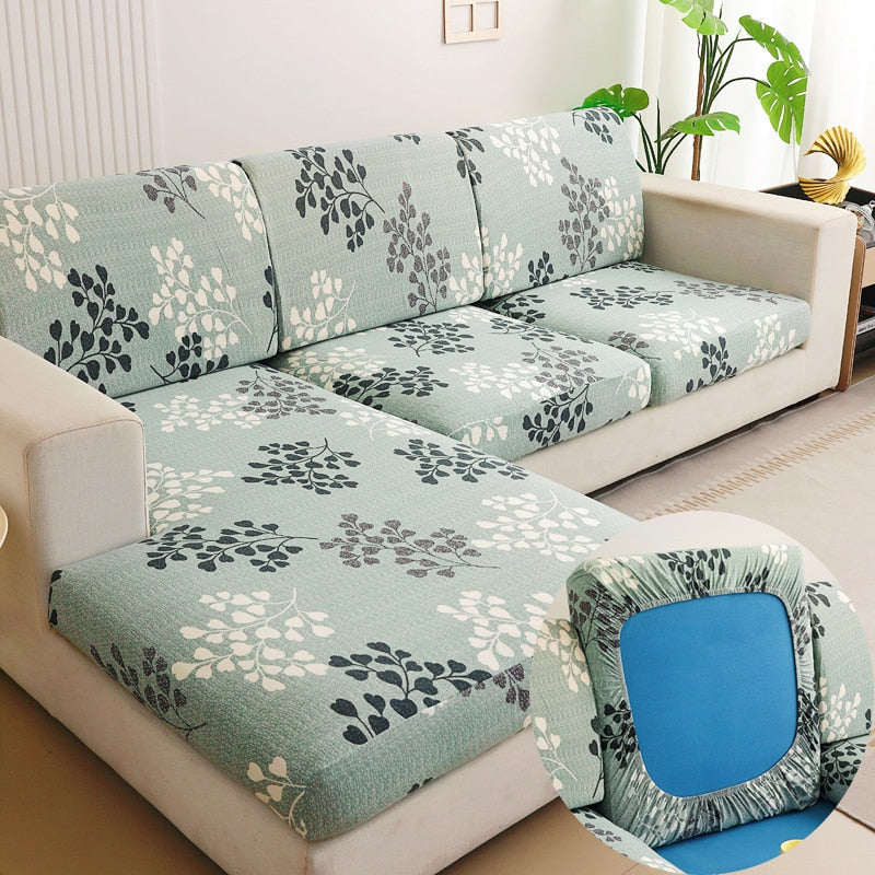 Housses de coussins de canapé et fauteuil extensibles