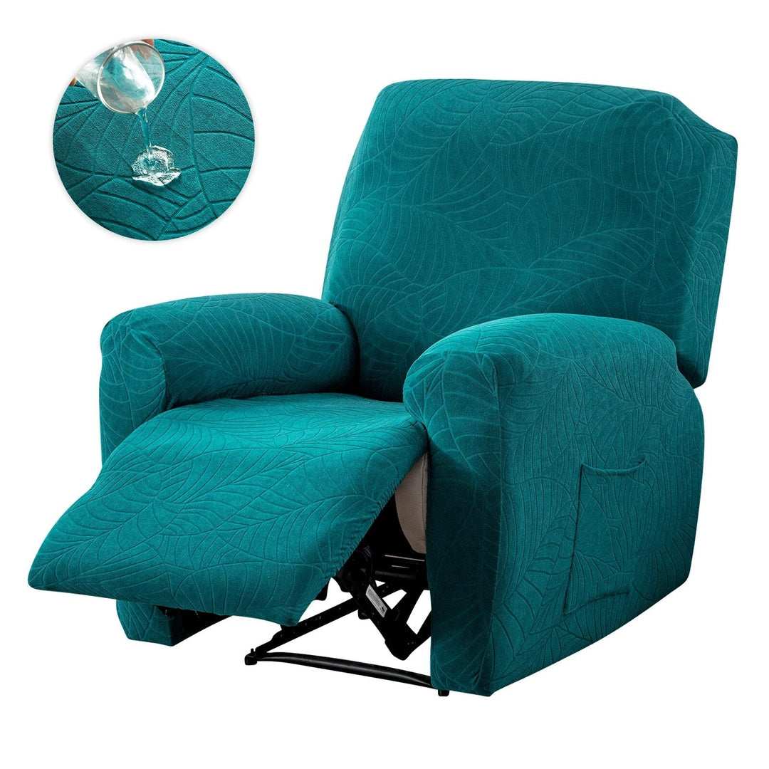 Housse de fauteuil relax imperméable turquoise Casaharmony