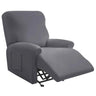 Housse pour fauteuil relax 4 pièces gris clair Casaharmony