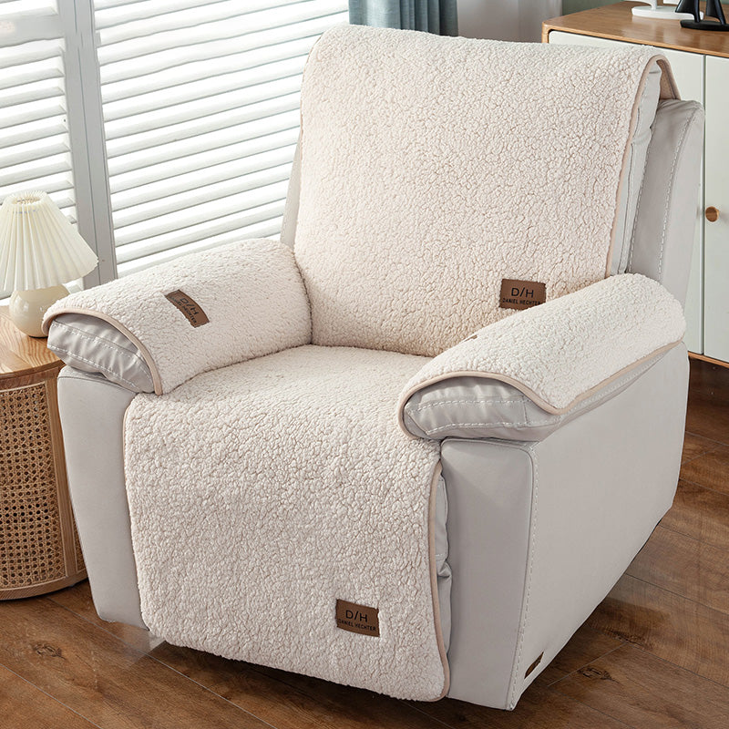 Housses pour fauteuil inclinable pure laine beige