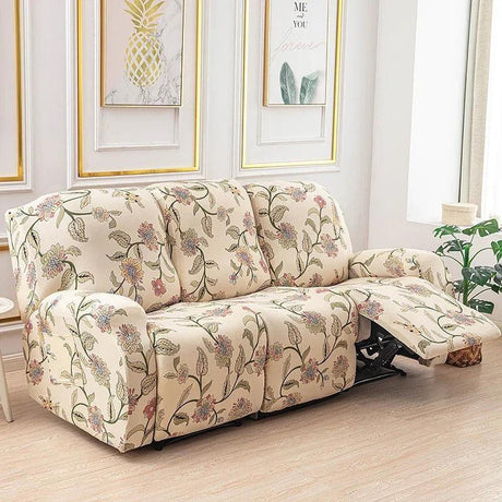 housse pour canapé relax inclinable 3 places imprimé 5