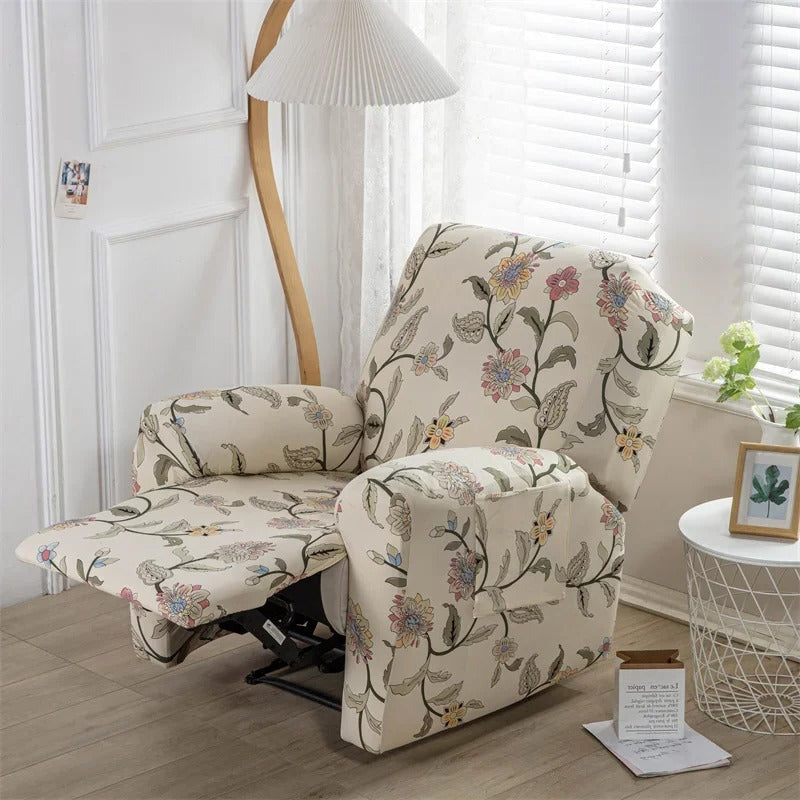 housse pour fauteuil relax inclinable motif imprimé 4