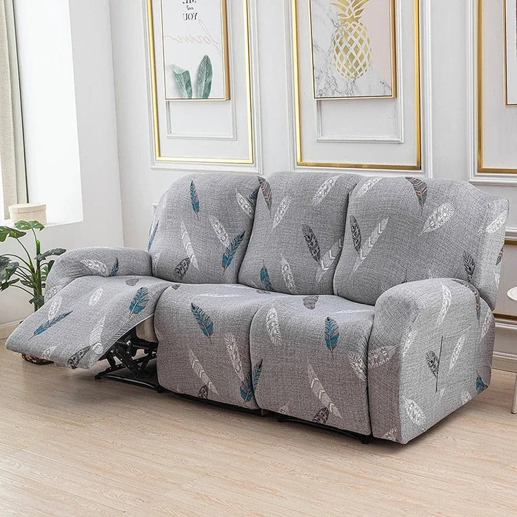 housse pour canapé relax inclinable 3 places imprimé 7