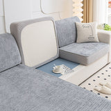 housses pour coussins de canapé renforcée assises gris