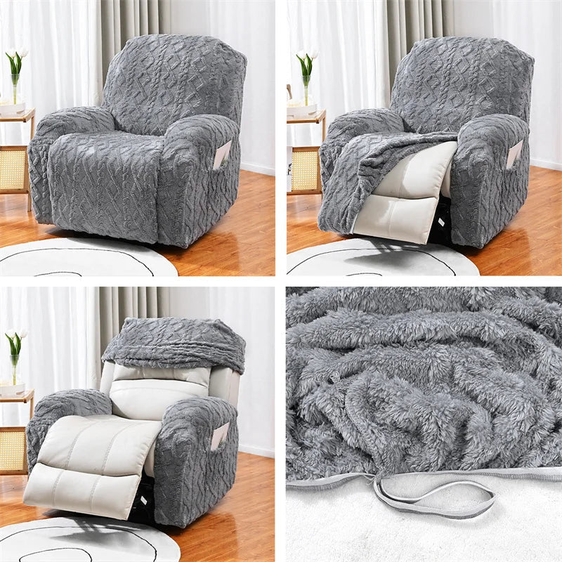 housse pour fauteuil relax d'hiver tissu renforcé