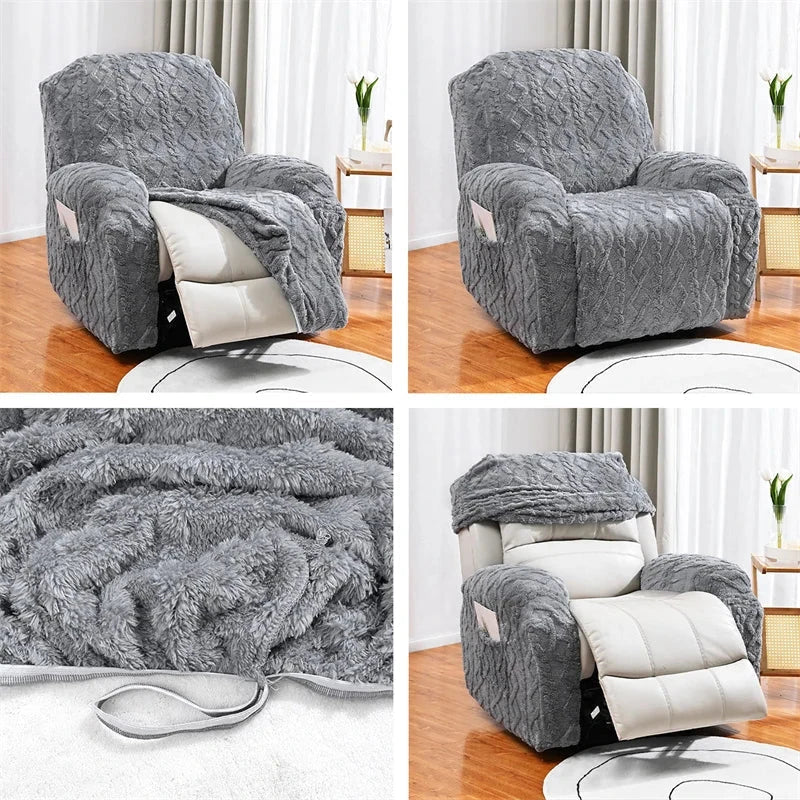 housse pour fauteuil relax d'hiver tissu renforcé