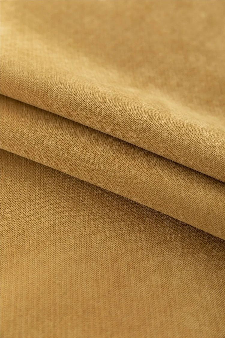 tissu souple imperméable ocre