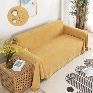 Jeté de canapé imperméable anti griffe grande taille - tissu renforcé