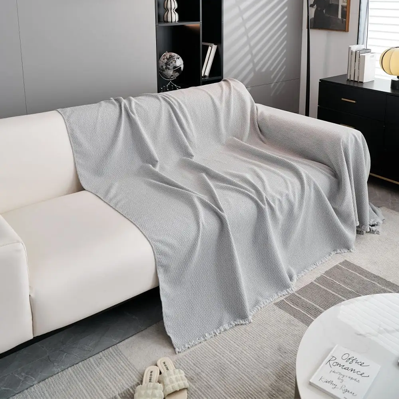 Jeté de canapé grande taille imperméable souple