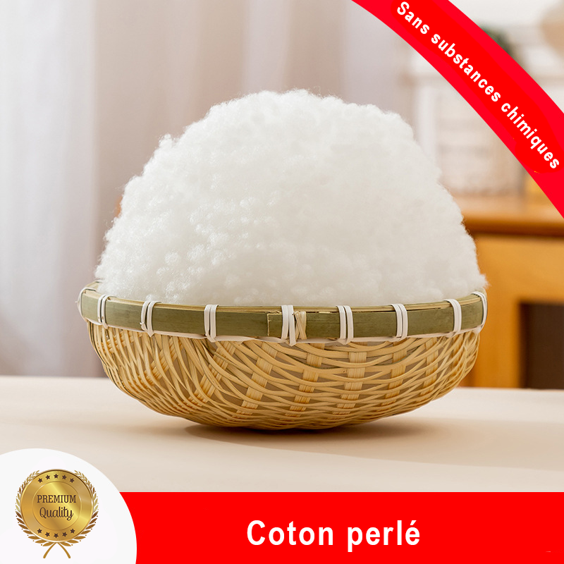 Ouate de rembourrage coton perlé élastique